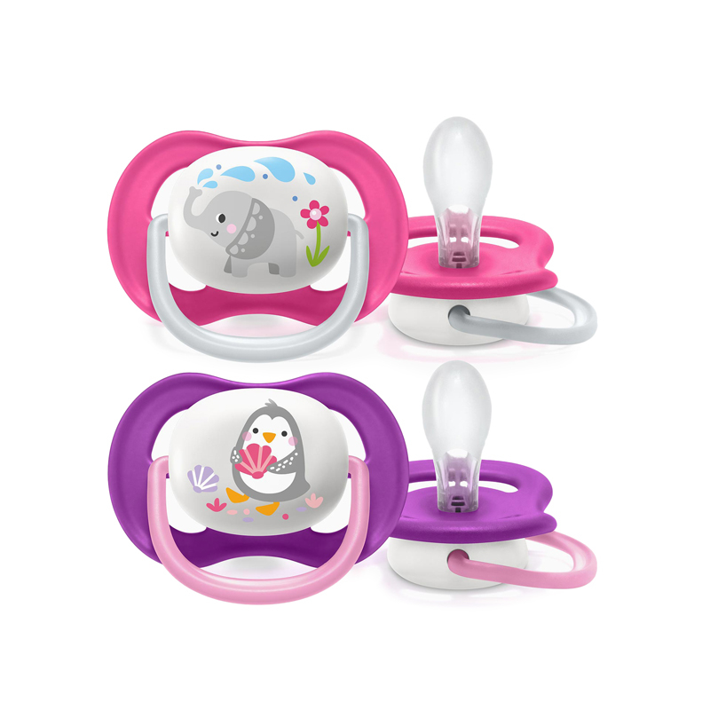 Chupetes Philips Avent Ultra Air: Comodidad y seguridad para bebés de 6 a  18 meses.