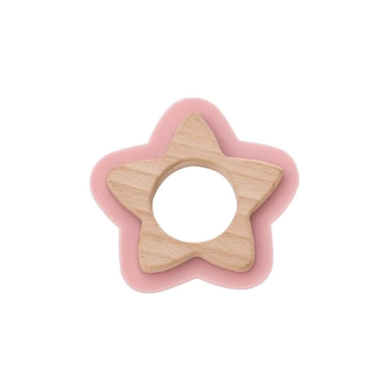 Saro Mordedor - Juguete Sensorial "Estrella Rosa" - Parafarmacia Online