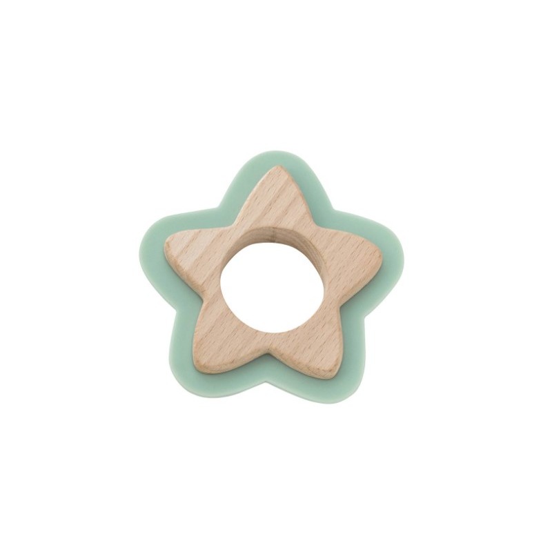 Saro Mordedor - Juguete Sensorial "Estrella Verde"- Parafarmacia Online