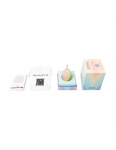 Copa Menstrual colors de silicona de grado médico, sin abs ni ftalatos. Talla L 2