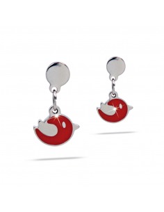 Pendientes hipoalergénicos infantiles Pajarito, Jewels